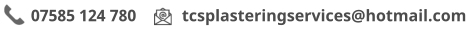 TCS Venetian Plastering Glasgow Top Banner Contact Details